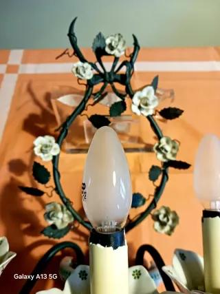 Lampada da parete vintage