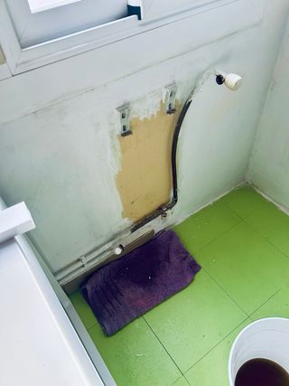 Radiador agua 4 paneles metal blanco