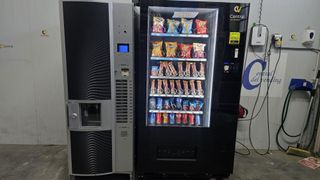 Lote 2 Máquinas Vending Café, Bebidas y Snacks