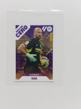 Cromo Mister Cero Pepe Reina.