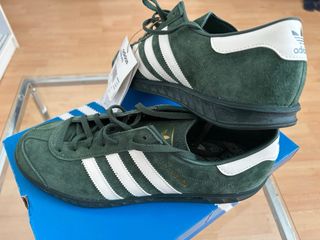 Adidas Hamburg Verde y Beige