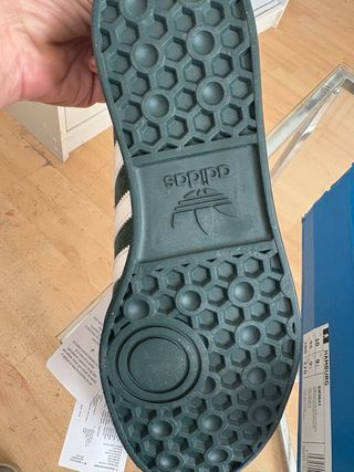 Adidas Hamburg Verde y Beige