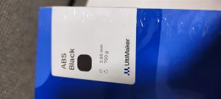 UltiMaker Materiale ABS Nero 2.85mm 750 grammi