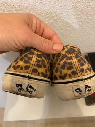 Zapatillas Vans Leopardo