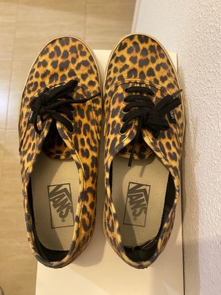 Zapatillas Vans Leopardo