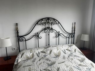 Cabecero forja y latón Peña Vargas