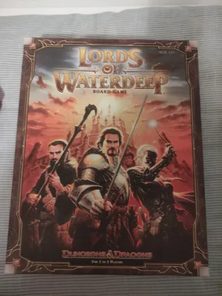 Lords of Waterdeep + cartas para tradumaquetar
