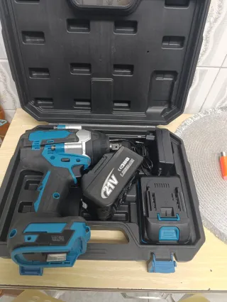 Pistola de impacto 21V con baterías