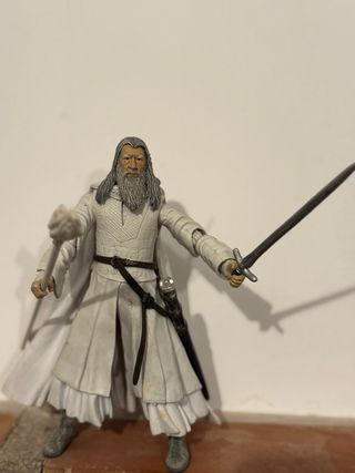 Gandalf Blanco ToyBiz ESDLA Figura