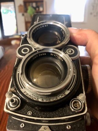 Rolleiflex model 2,8F obbiettivo Zeiss 80mm f2.8