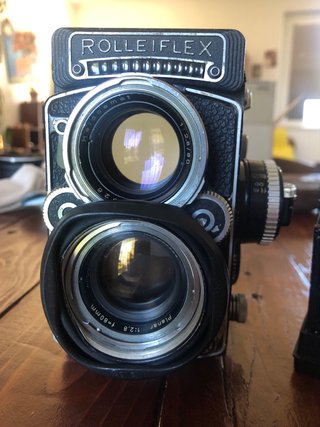 Rolleiflex model 2,8F obbiettivo Zeiss 80mm f2.8