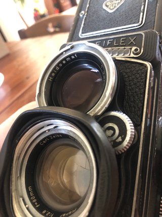 Rolleiflex model 2,8F obbiettivo Zeiss 80mm f2.8