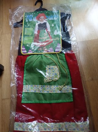 Disfraz Pastorcilla Navidad Niña de 7 /8 años