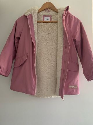 Abrigo niña Lefties rosa 7-8 años