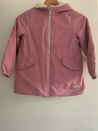 Abrigo niña Lefties rosa 7-8 años