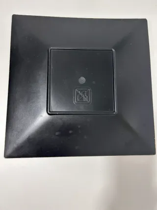 6 Bajoplatos Dorados Cuadrados