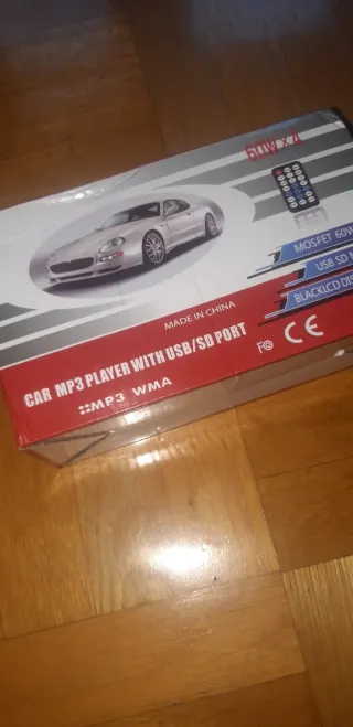 Radio Coche MP3 USB SD Bluetooth Mando