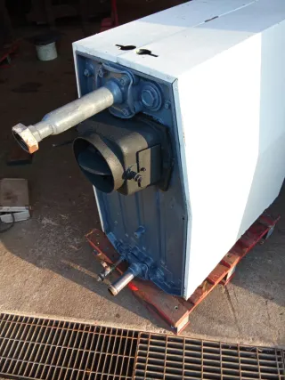 Caldera de leña Roca