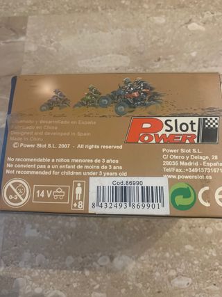 Slot Quad 1/32 a estrenar