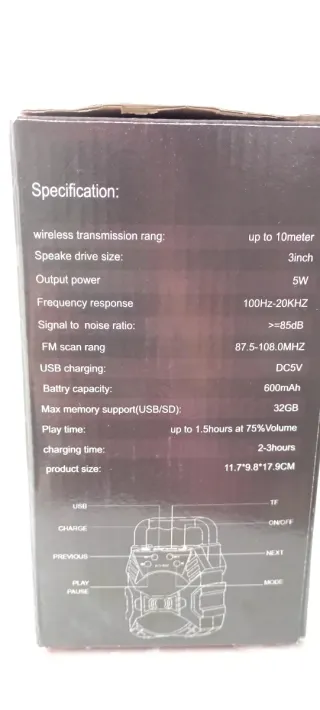 Altavoz Bluetooth KTS KTS-1057