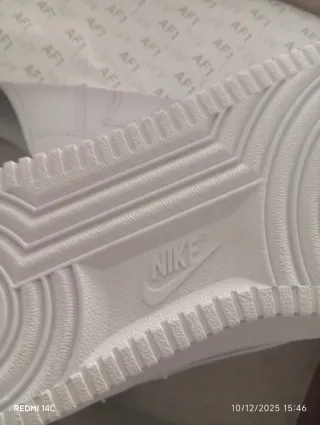 Nike Air Force 1 '07 Blancas Talla 43