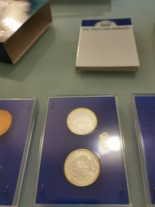 Monedas XXV Aniversario Boda Reyes