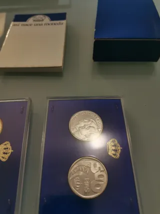 Monedas XXV Aniversario Boda Reyes