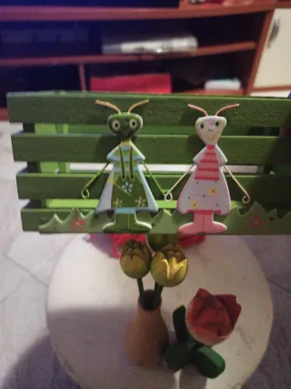 Cesto Decorativo Fiori in Legno e Terracotta