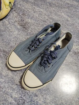 Bambas unisex azul y blanco