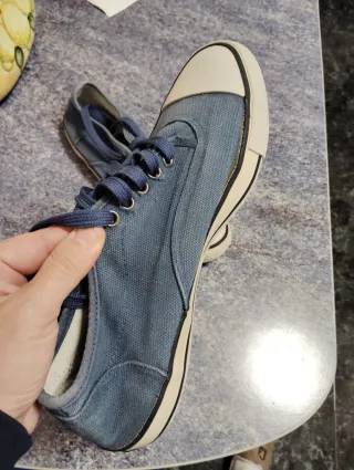 Bambas unisex azul y blanco