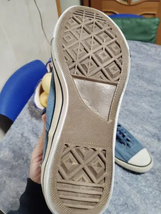 Bambas unisex azul y blanco