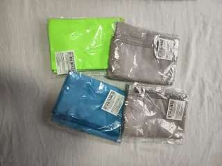 Toallas microfibra gimnasio 4 uds