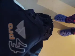 Mochila grande senderismo negra