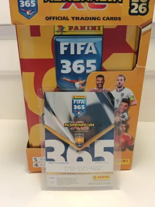 Pablo Barrios FIFA 365 paralela roja.