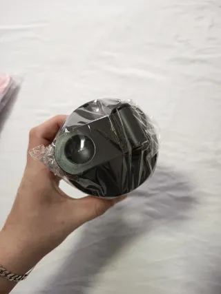 Botella de gimnasio negra