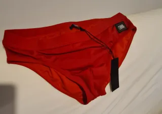 Bañador Karl Lagerfeld Rojo