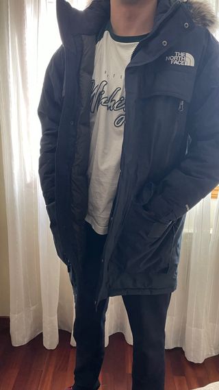 Parka The North Face azul Hombre