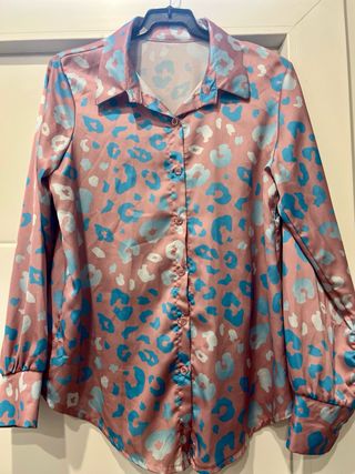 3 Blusas Talla M/L Estampado Animal Print