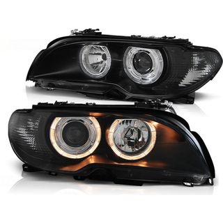 Faros delanteros Angel eyes BMW Serie 3 E46 Coupe