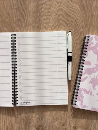 2 libretas papel piedra