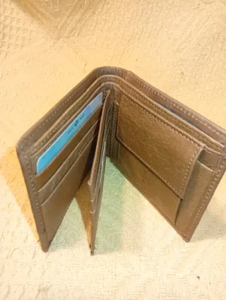 Cartera de Piel Genuine leather 295