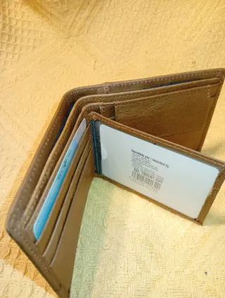 Cartera de Piel Genuine leather 295