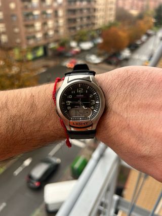 Casio AQ-180W Illuminator Dual Display 100M