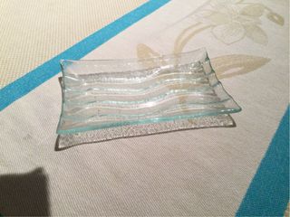 Set piattini finger food vetro