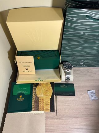Rolex Submariner Date Orologio Uomo Nero
