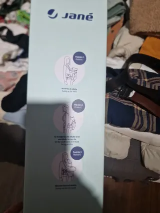 Mochila Portabebé Jané Dual 3 Posiciones