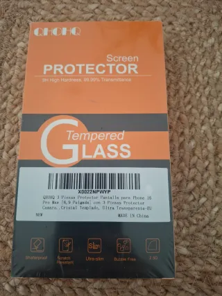 3 Protezioni Schermo QHOHQ per iPhone 16 Pro Max