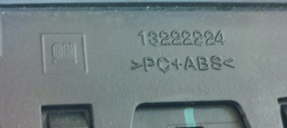 MANDO ELEVALUNAS DELANTERO IZQUIERDO OPEL INSIGNI