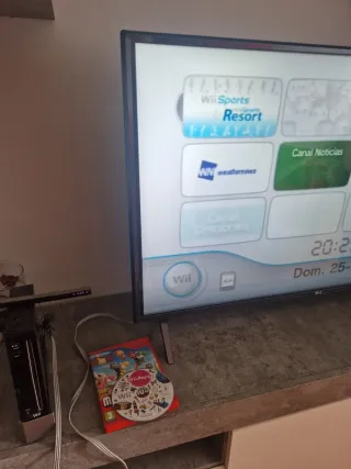 Nintendo Wii Completa Negra