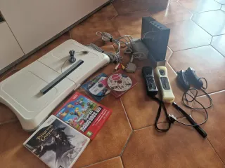 Nintendo Wii Completa Negra